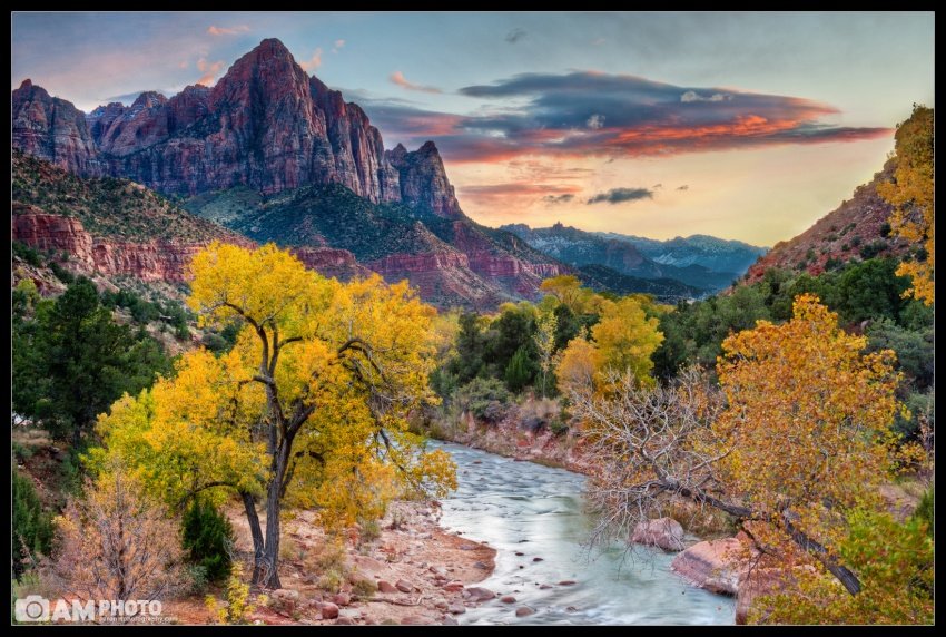 The Watchman Crowded Sunset